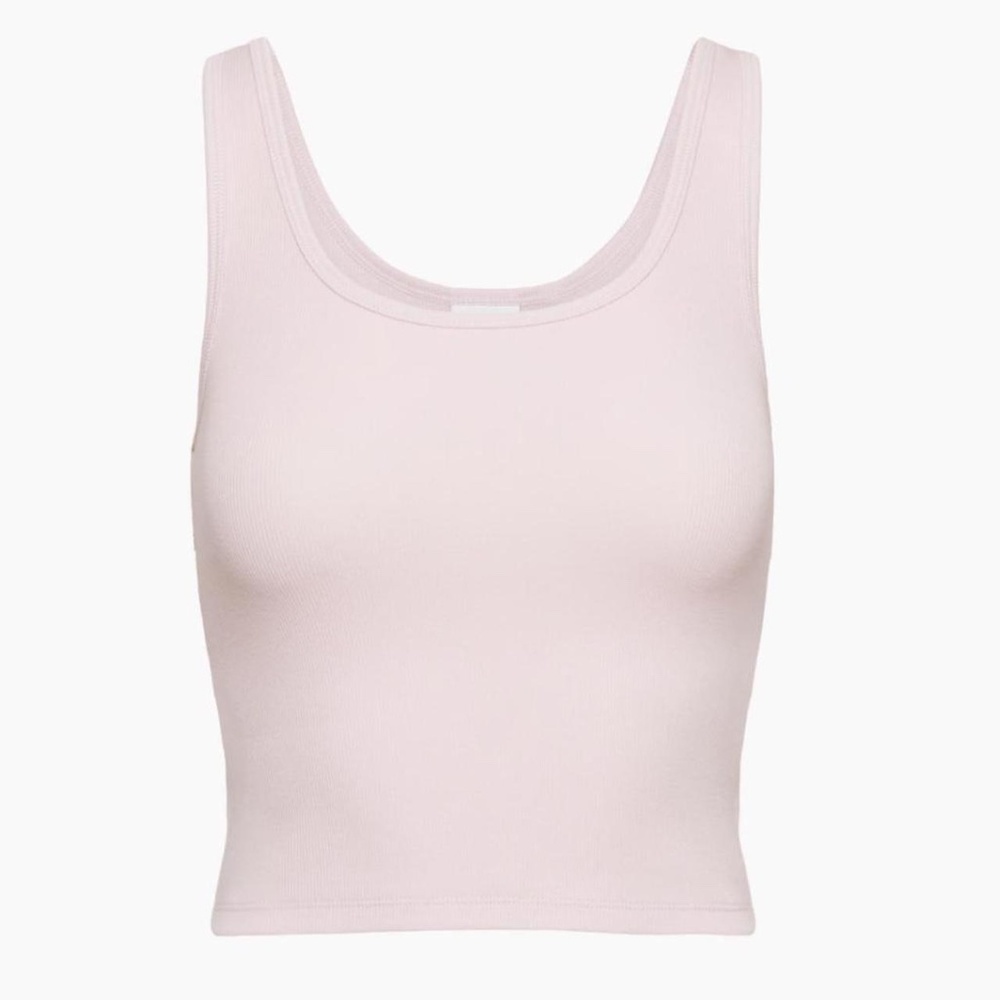 Aritzia - Sunday Best - Carey Tank - Shy Pink - Small